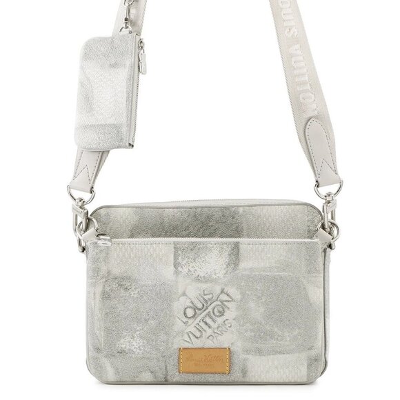 LOUIS VUITTON Trio Messenger Damier Salt Gray - Picture 1 of 16